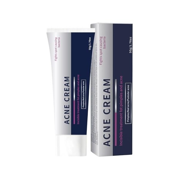 Crème pour le visage contre les impuretés | Réduit les imperfections de la peau, crème de contrôle des boutons, pour les joue