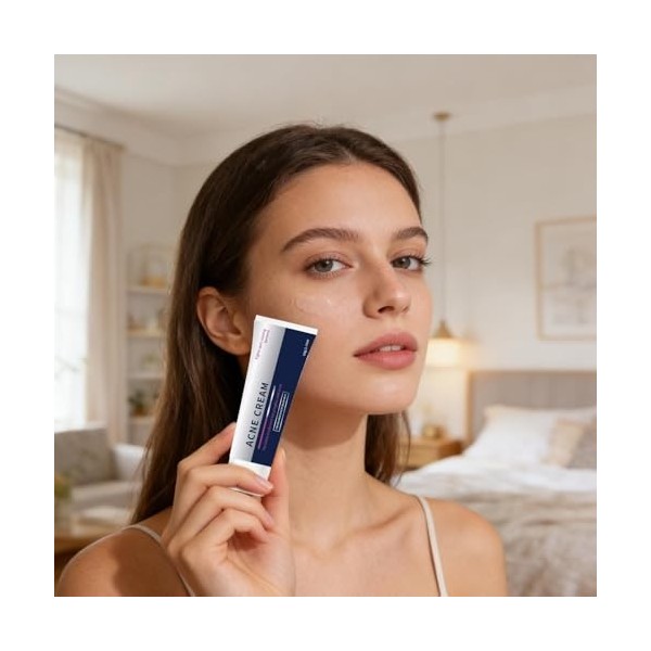 Crème pour le visage contre les impuretés | Réduit les imperfections de la peau, crème de contrôle des boutons, pour les joue