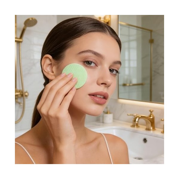 Face Toner Pads - Peeling Gel Pads | Cotton pore pad - 70pcs cactus pore toning pad hydrating moistur tweezers face care dryn