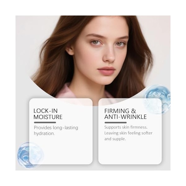 Sérum au rétinol pour le visage, sérum anti-âge pour peaux matures, hydrate intensément, lifte et raffermit jour et nuit, réd...