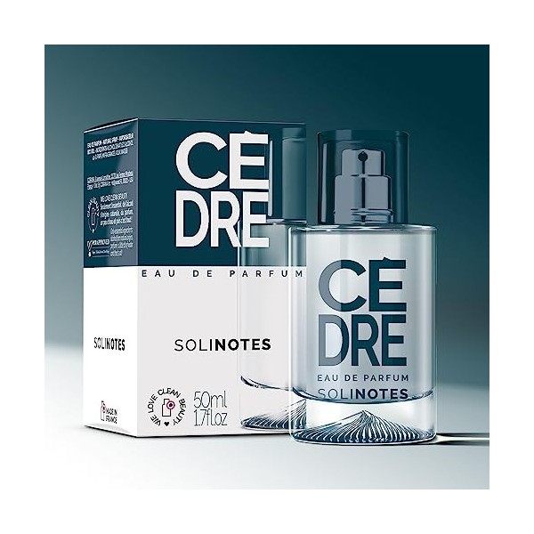 Parfum Femme SOLINOTES Cedre - Eau De Parfum | Fragrance Florale et Apaisante - Cadeau Parfait pour Elle - 50 ml