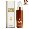 Sérum au rétinol pour le visage, sérum anti-âge pour peaux matures, hydrate intensément, lifte et raffermit jour et nuit, réd...
