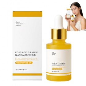 Sérum niacinamide 5 %, sérum éclaircissant les points foncés, minimisant les pores et contrôle de lhuile, crème anti-rides, 