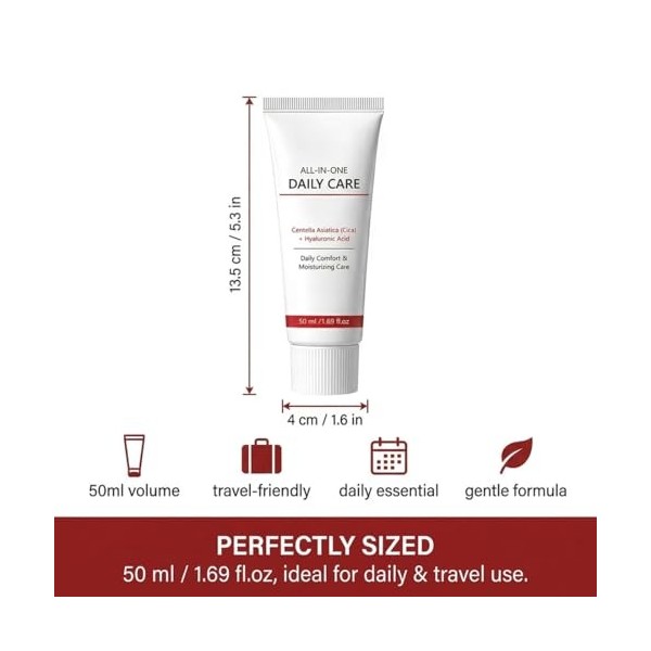 RGKY 1 Pièce Koridern Cream All-In-One , 2026 Koridern Centella Creme Hydratante & Hyaluronic Acid, Soins de la Peau Pour un