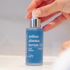 Green Keratin - Yellow Plasma 2.0 - Sérum en deux étapes pour le visage, 100ml Etape 2, 50ml Bleue Crème Jour et Nuit