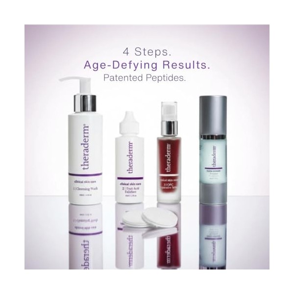 Theraderm Traitement anti-âge quotidien et puissant Traitement anti-âge 3 mois