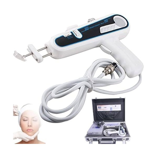 Mésothérapie Pistolet Visage Anti-âge Peau Raffermissant Injecteur Vanadium Titane Beauté Instrument Professionnel PRP Inject