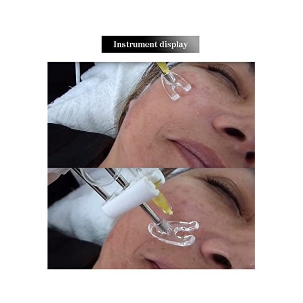 Mésothérapie Pistolet Visage Anti-âge Peau Raffermissant Injecteur Vanadium Titane Beauté Instrument Professionnel PRP Inject