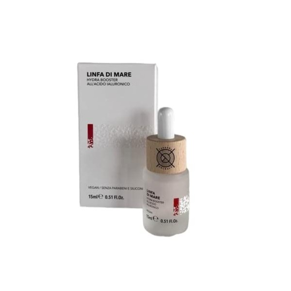 DARSENA DEL SALE Linfa Di Mare Siero Viso hydra booster à lacide hyaluronique. Maintient une bonne hydratation tout au long ...