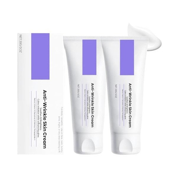 Anti rides Puissant Immediat,Crème Wrinkle Powe,Crème Anti-Rides Pour éliminer Les Ride,Lifting Visage Immediat,Cremes Liftan...