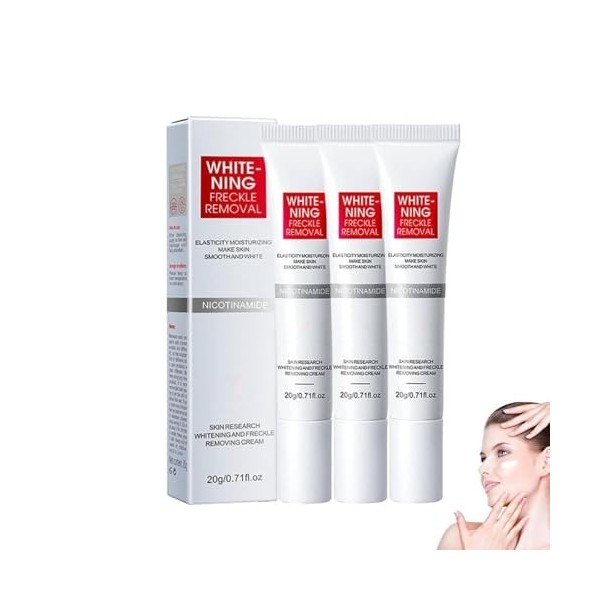 Creme Anti Taches Brunes Visage Coréenne, Creme Eclaircissante, Crème Anti Imperfection Visage, Lait Eclaircissant Anti Tache...