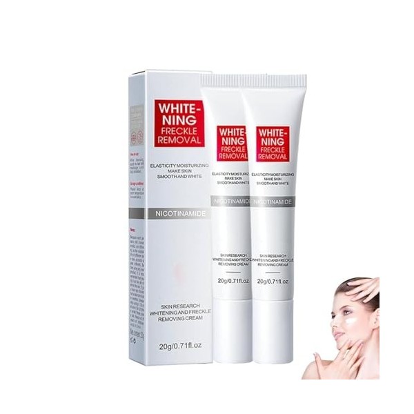 Creme Anti Taches Brunes Visage Coréenne, Creme Eclaircissante, Crème Anti Imperfection Visage, Lait Eclaircissant Anti Tache...