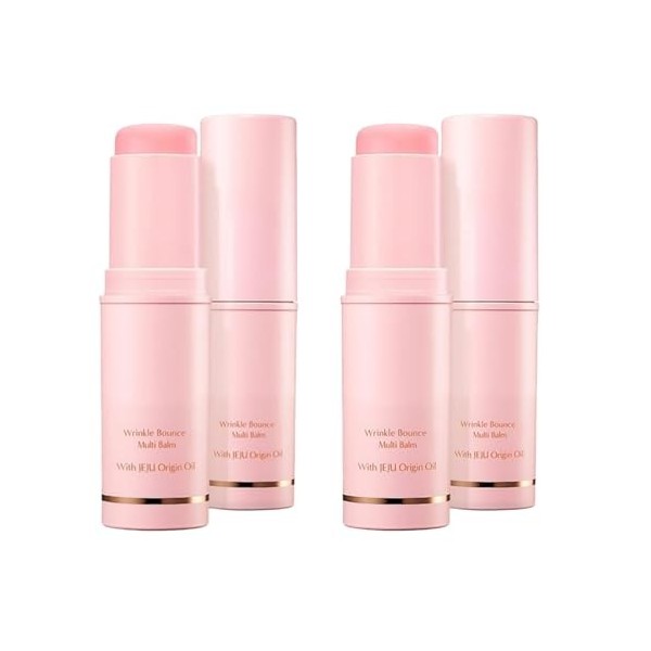 Kahi Wrinkle Bounce Multi Balm - Soin Hydratant Tout-en-un pour le Visage, les Yeux et le Cou - Sérum Anti-rides Immédiat 1 ...