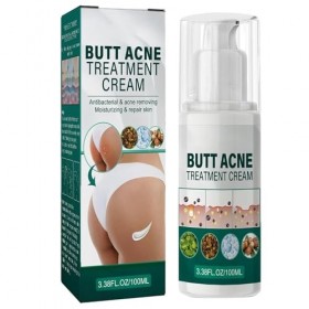 100ml Crème Dissolvant de Boutons pour les Fesses, Crème pour les Boutons des Fesses, Butt Treatment Cream, Lotion de Compens
