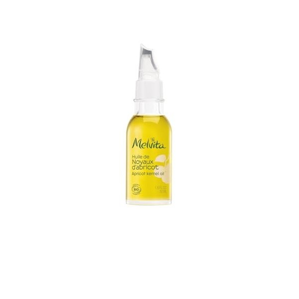 Melvita - Huile dAmande Douce - Huiles De Beauté - Hydratante et Adoucissante pour Peaux Sèches - Flacon de 50 ml Crème Jour ...