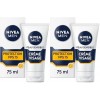 NIVEA MEN Crème Visage FPS 15 pour peaux sensibles 1 x 75 ml , soin visage hydratant homme 0% alcool, crème pour homme à la ...