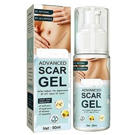 German Advanced Skin Renewal Gel, Silicone Skin Renewal Gel, Scar & Stretch Marks Remover Gel, for Injury,Old Scars and Burns...