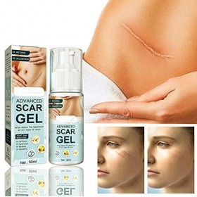 German Advanced Skin Renewal Gel, Silicone Skin Renewal Gel, Scar & Stretch Marks Remover Gel, for Injury,Old Scars and Burns...