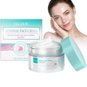 Renewal Face Cream, Anti-Wrinkle Facial Cream, Anti Tache Visage, Brightening Cream, Skin Care Facial Moisturizer, Dark Spot 