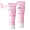 Japan Sakura Crème anti-rides, crème nourrissante Sakura, crème hydratante aux fleurs de cerisier, soin raffermissant du visa...