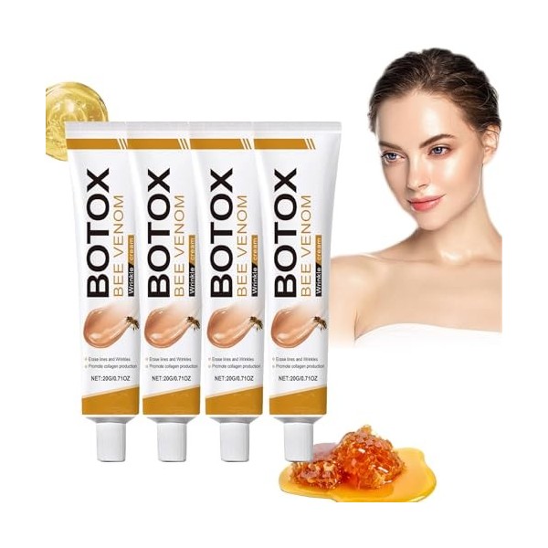 B.otox Crème au V-enin dAbeilie, Crème Anti-âge au V-enin Dabeilie, Crème Hydratante pour le Visage, Hydratation, Lifting & C...