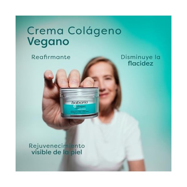 BABARIA CREMA FACIAL COLLAGEN VEGAN 50 ML
