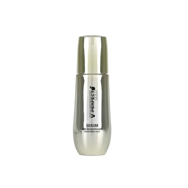 Thader Pharma Sérum Facial à lOr Régénérateur V-Perfect Gold, idéal pour les peaux matures, 40 ml