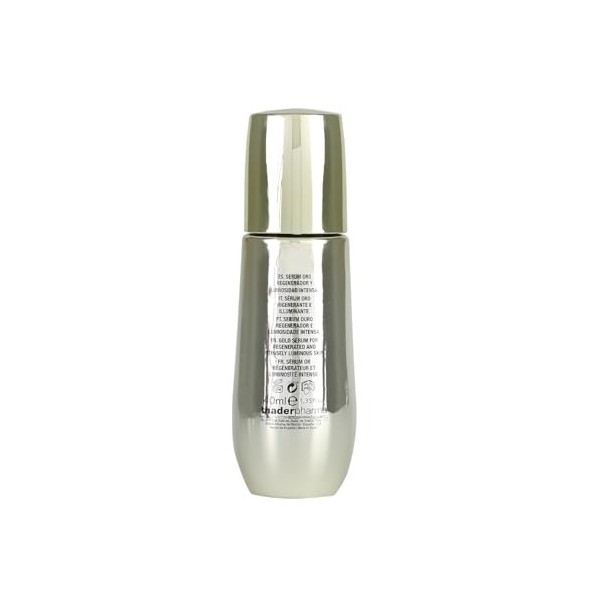 Thader Pharma Sérum Facial à lOr Régénérateur V-Perfect Gold, idéal pour les peaux matures, 40 ml