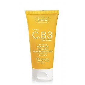 Ziaja Vitamine C & B3 Niacinamide Wake Me Up Crème visage 50 ml – Hydratant éclaircissant et énergisant