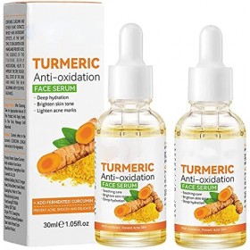 Turmeric Anti Oxidation Serum, Turmeric Repair Face Serum, Turmeric Corrector Serum Reduce Wrinkles and Dark Spots,Hydrating ...