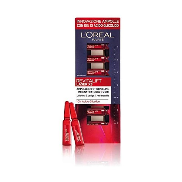 LOr?al Paris Ampolle Revitalift Laser X3, 7x1 ml