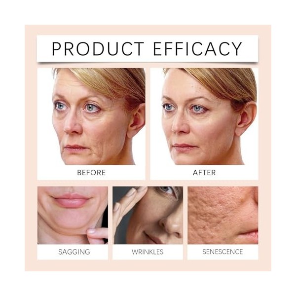 Sérum au collagène - Sérum raffermissant anti-rides - Crème raffermissante pour le corps, lifting et soin hydratant - Formule