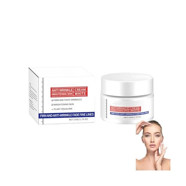 Crème éclaircissante et anti-taches de rousseur Aobenz, sérum correcteur de taches brunes, crème hydratante pour le visage po...