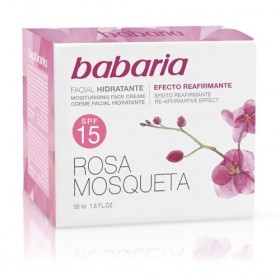 Babaria 1004-56243 Crème pour Visage Hydratante 24 Heures SPF15 50 ml