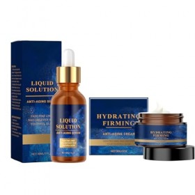 Sérum pour le visage et crème pour le visage, hydratant anti-âge pour femme, soin du visage anti-rides