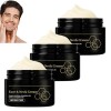 Crème visage raffermissante pour hommes, hydratante anti-âge pour réduire les rides et ridules, crème apaisante naturelle pou...