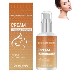 Crème visage éclaircissante et éclaircissante-Crème anti-âge hydratante en profondeur pour tous types de peau,réduit les ridu...