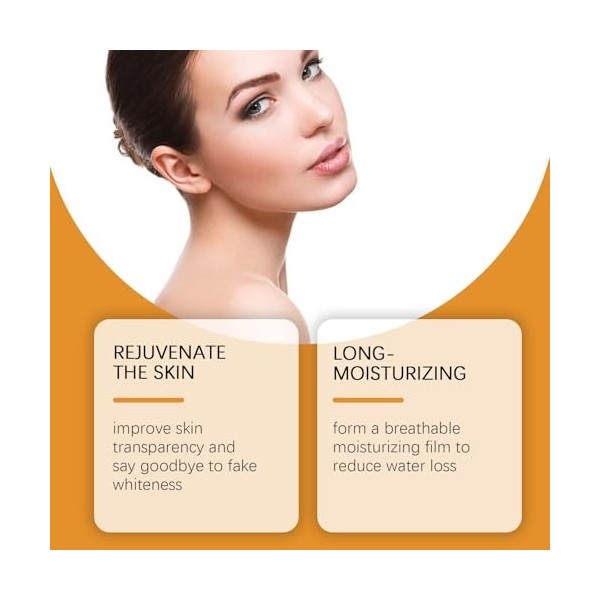 Crème visage éclaircissante et éclaircissante-Crème anti-âge hydratante en profondeur pour tous types de peau,réduit les ridu...