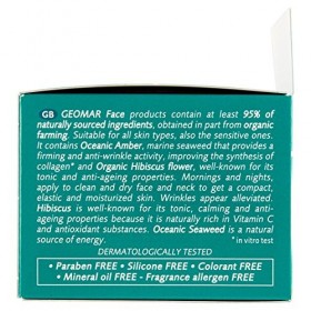 Crema Naturale Per Il Viso Rassodante Antirughe Con Ambra Oceanica 50 Ml