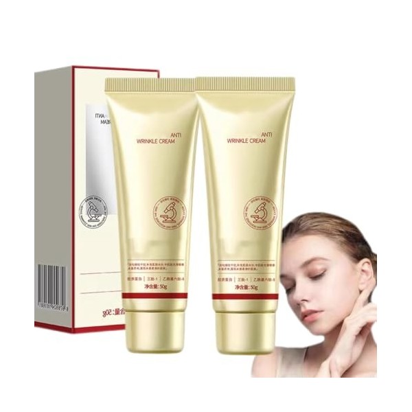 Crème anti-rides au collagène doré, crème coréenne au collagène doré, crème hydratante pour le visage anti-rides, crème raffe...