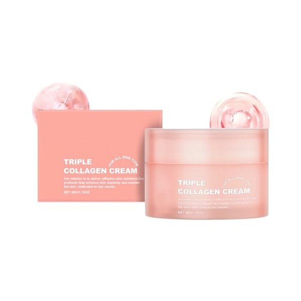 Crème Hydratante Visage Peau Sèche,50g Hydratant Fermeté | Soin Éclaircissant,Soin Éclat Hydratation Beauté Maison Voyage