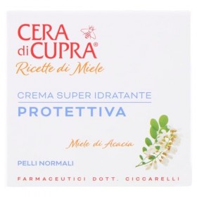 Cera di Cupra, Crema Super Idratante Protettiva, Dona Energia e Luminosità al Viso, Rende la Pelle più Elastica, Made in Ital