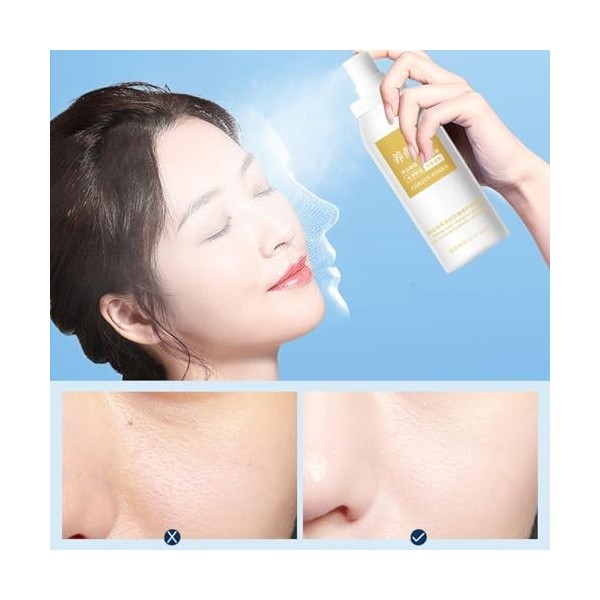 Lotion Éclaircissante - 100ml Lotion Éclaircissante pour le Visage | Gel Hydratant Non Collant Soin Visage Corps Sensible Jou