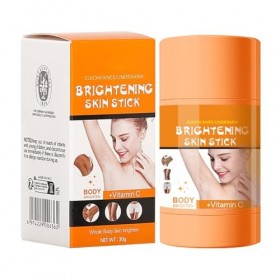 Stick Corporel Éclaircissant - Baume Visage Naturel 30g - Hydratant Nourrissant Visage pour Femmes et Filles, Baume Stick Hyd