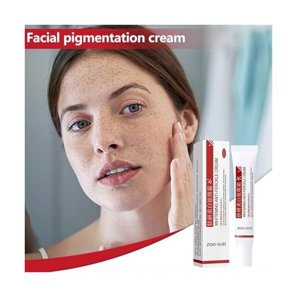 Crème Éclaircissante Visage,20g Crème Correctrice Cicatrices, Uniformise Le Teint - Soin Visage Hydratant Pour Éclaircir Les 