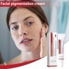 Crème Éclaircissante Visage,20g Crème Correctrice Cicatrices, Uniformise Le Teint - Soin Visage Hydratant Pour Éclaircir Les 