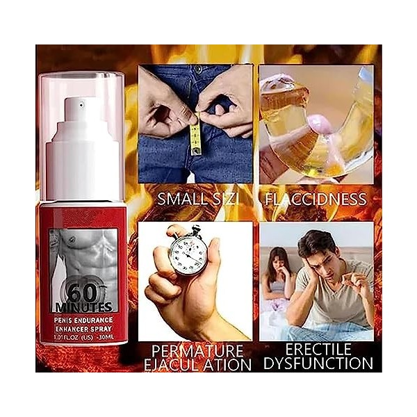 2023 Mens Spray Long Lasting Delay Spray, 30ml Improve The Quality of Love 1pcs Crème Jour et Nuit