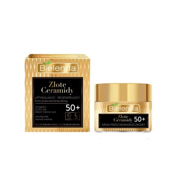 GOLD CERAMIDES Lifting - Crème anti-rides régénérante 50+, jour/nuit, 50 ml