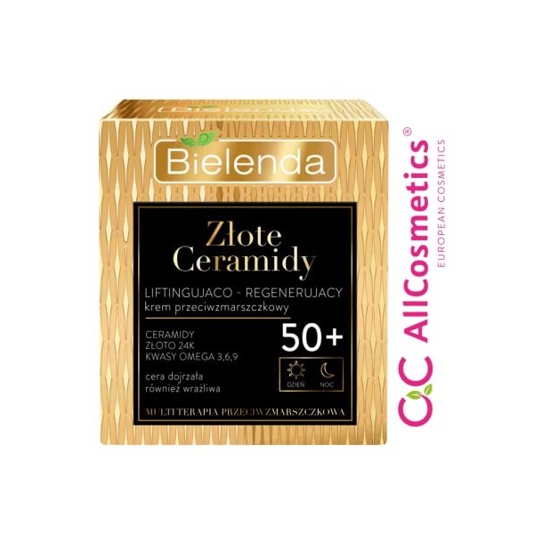 GOLD CERAMIDES Lifting - Crème anti-rides régénérante 50+, jour/nuit, 50 ml