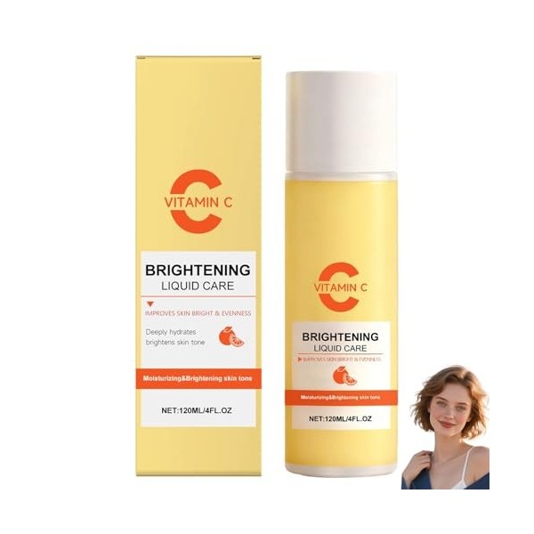 Sérum à la vitamine C, sérum visage anti-âge et anti-rides pour femmes, réduit les rides et ridules, raffermit et lifte, hydr...